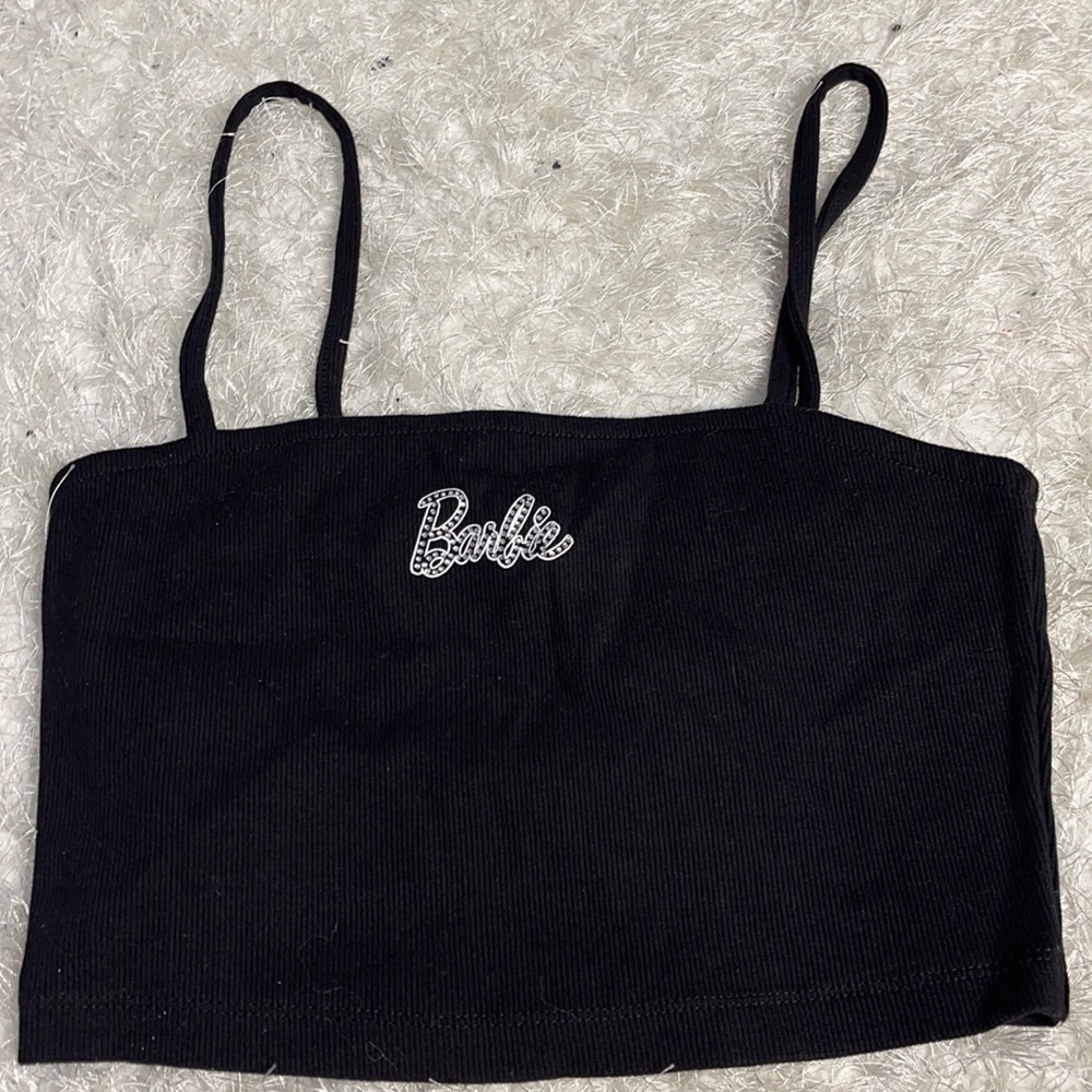 Diamond Barbie crop top